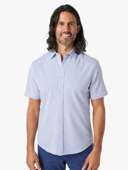 The Seersucker Shirt | Light Blue