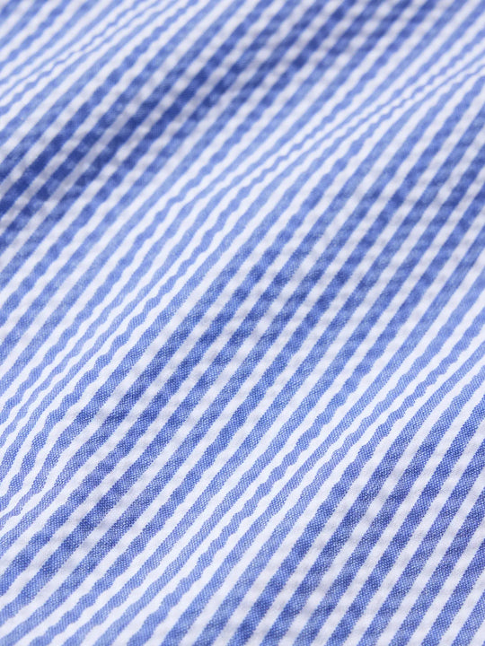 The Seersucker Shirt | Light Blue