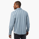 Thumbnail 3 of light-blue-stripes-dunewood-flannel