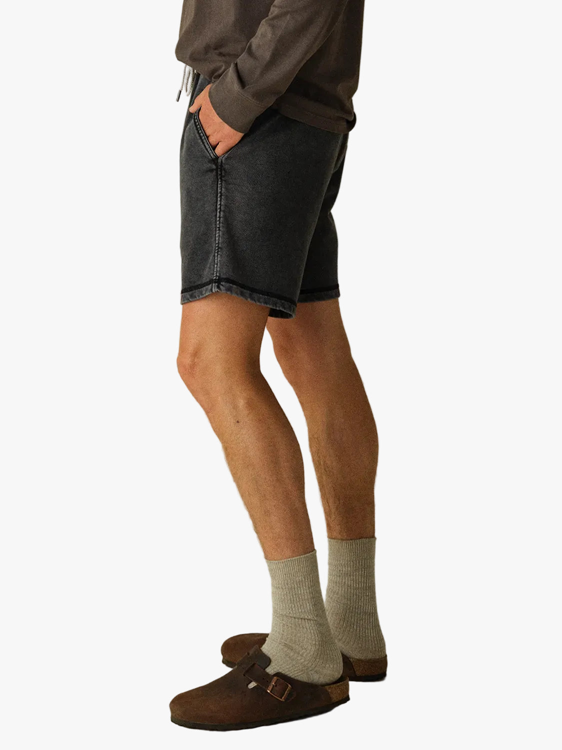 Saltaire Sweatshort | Black