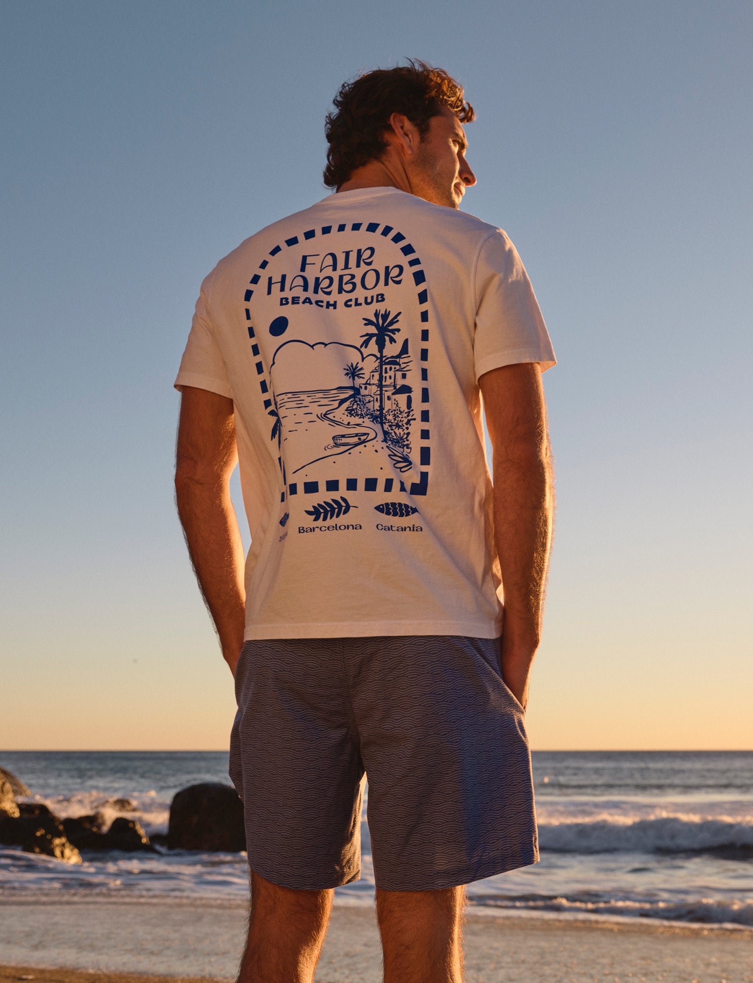 完売品Summer brair Surf Liberation Tee ブレア Saltaire Graphic Tee | FH Beach Club