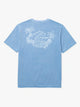 Saltaire Graphic Tee | Light Blue Surf The Wave