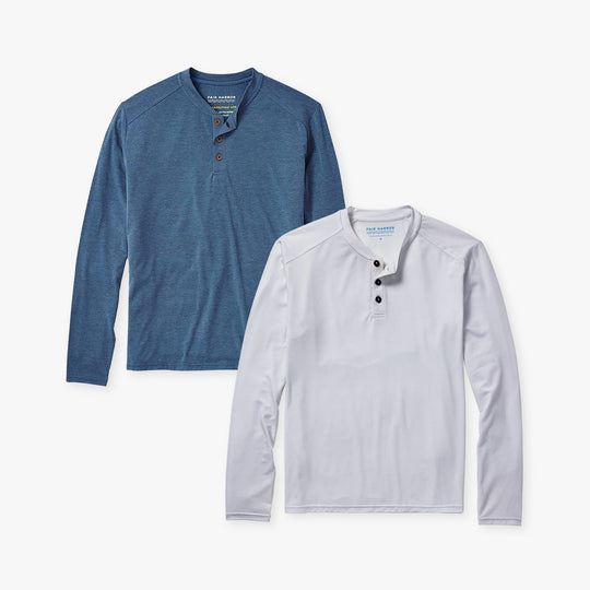 The SeaBreeze Henley (2-Pack)