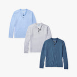 Thumbnail 1 of The SeaBreeze Henley (3-Pack)
