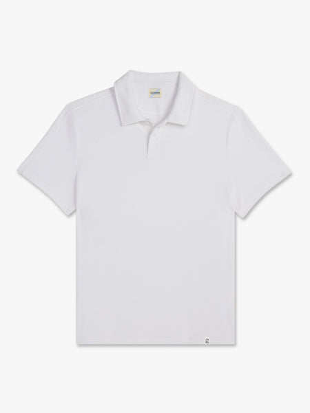 Ravello Terry Polo | White