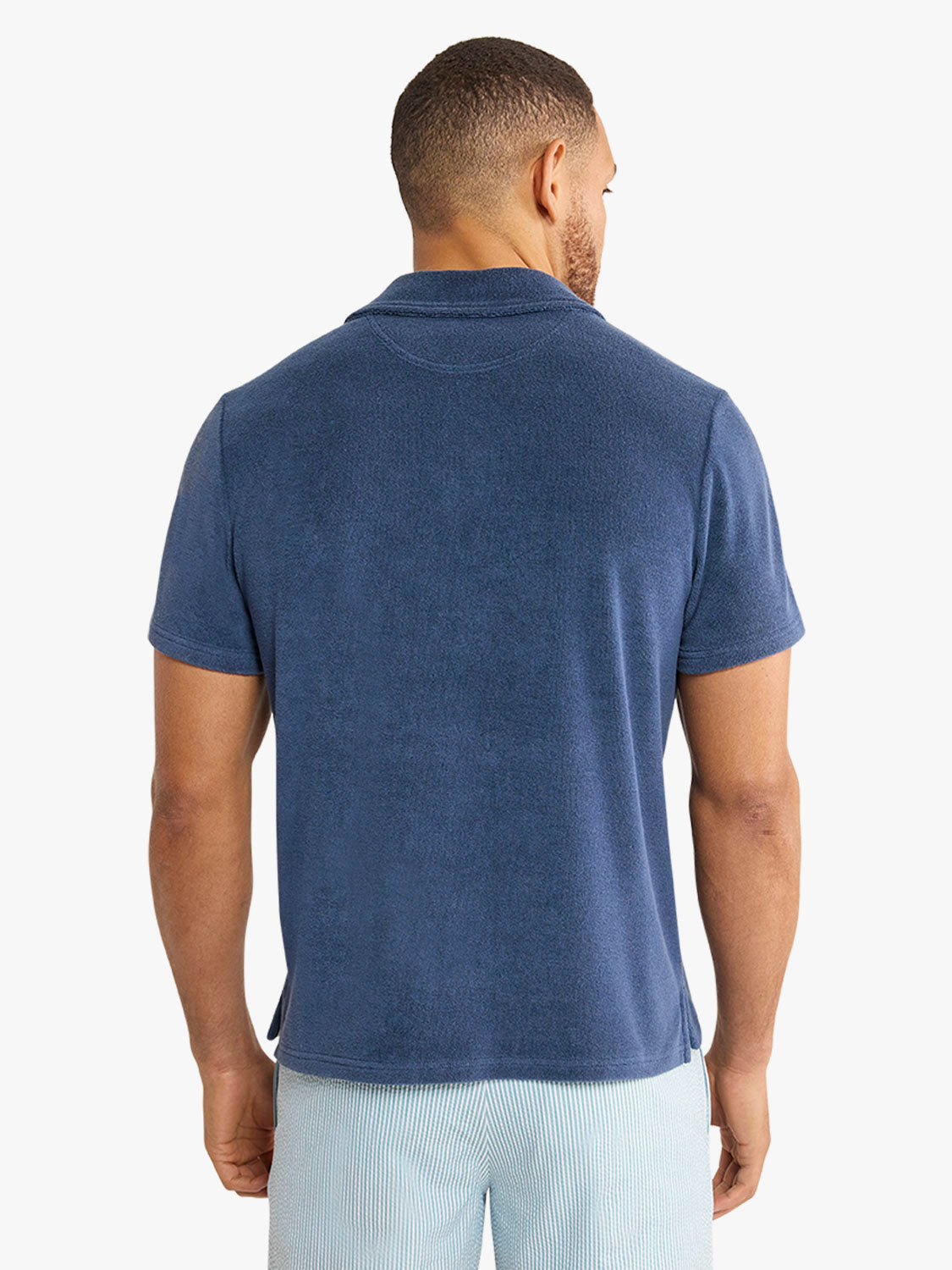 Ravello Terry Polo | Navy