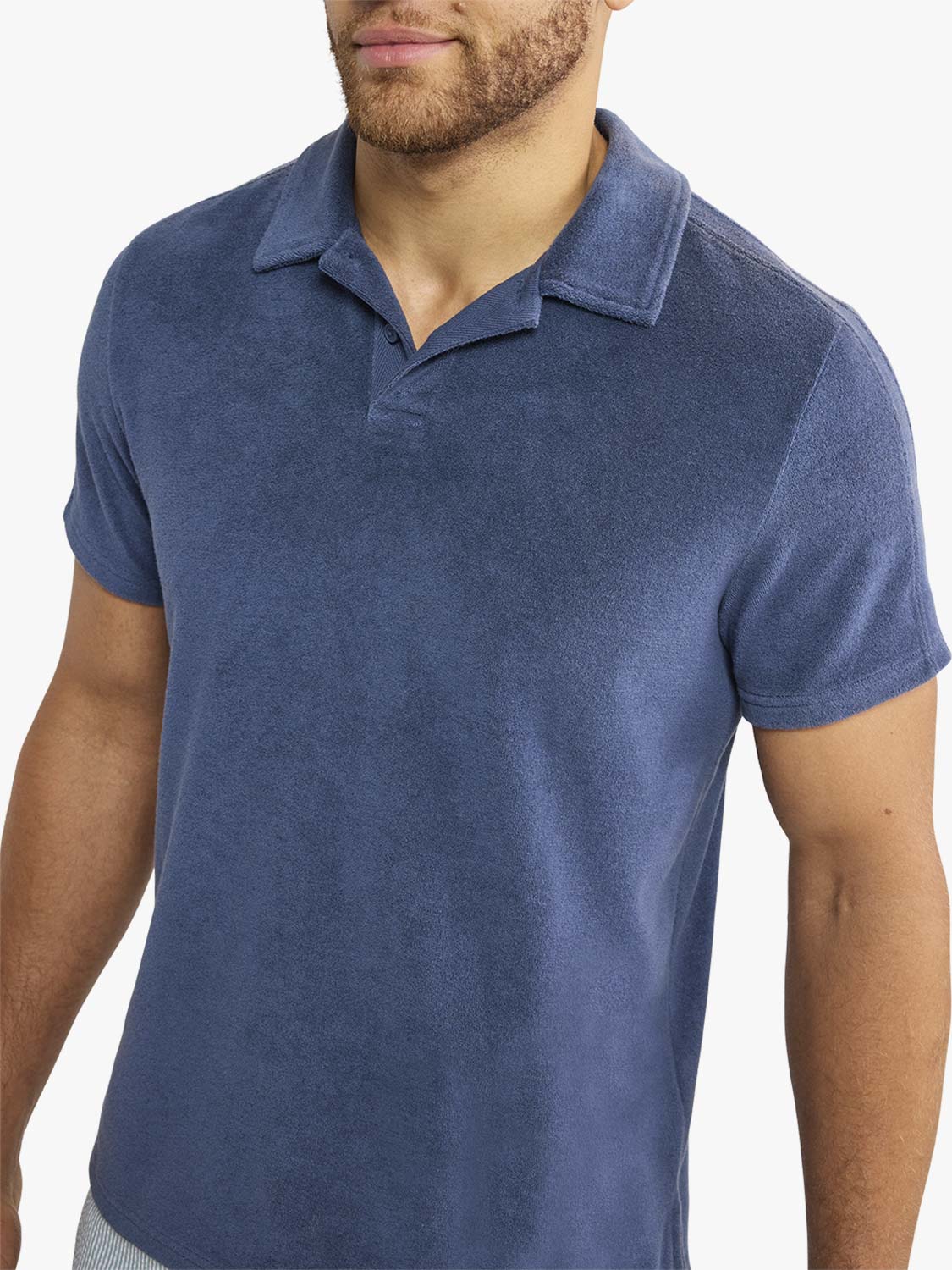 Ravello Terry Polo | Navy