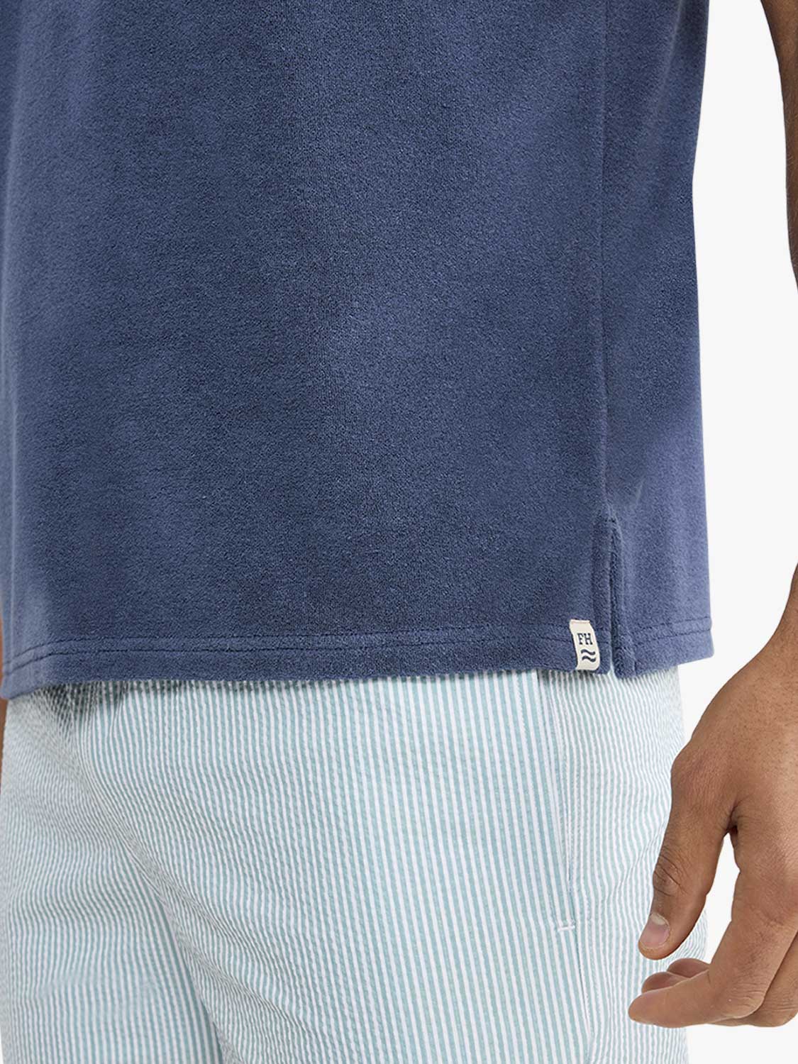 Ravello Terry Polo | Navy