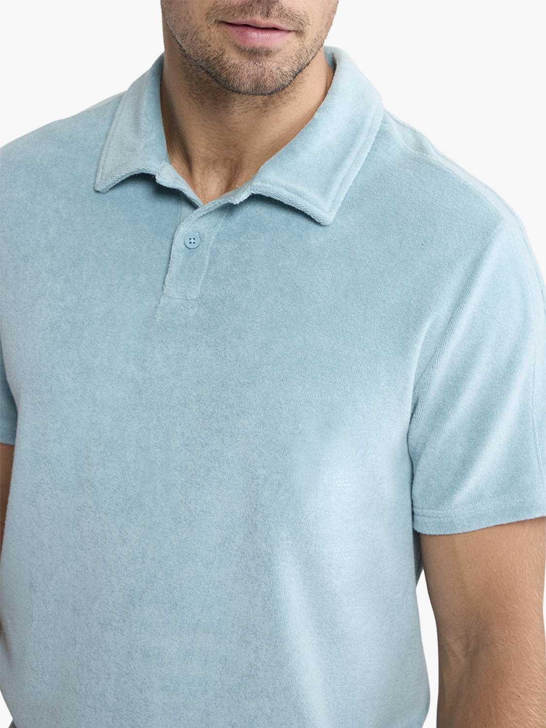 Ravello Terry Polo | Bay Blue