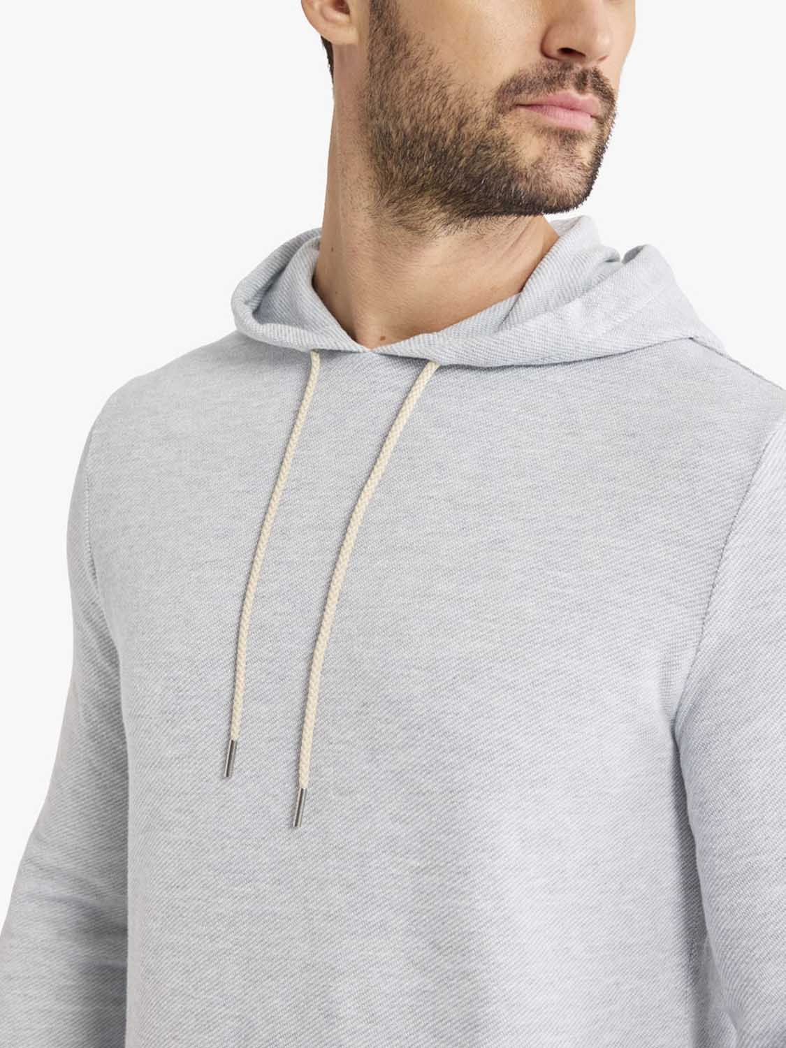Tailwind Hoodie | Heather Grey Twill
