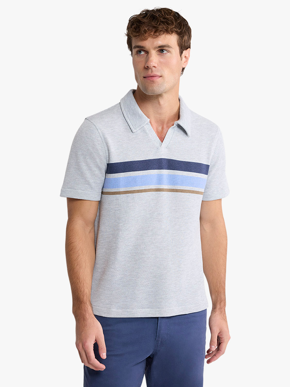 Tailwind Polo | Heather Grey