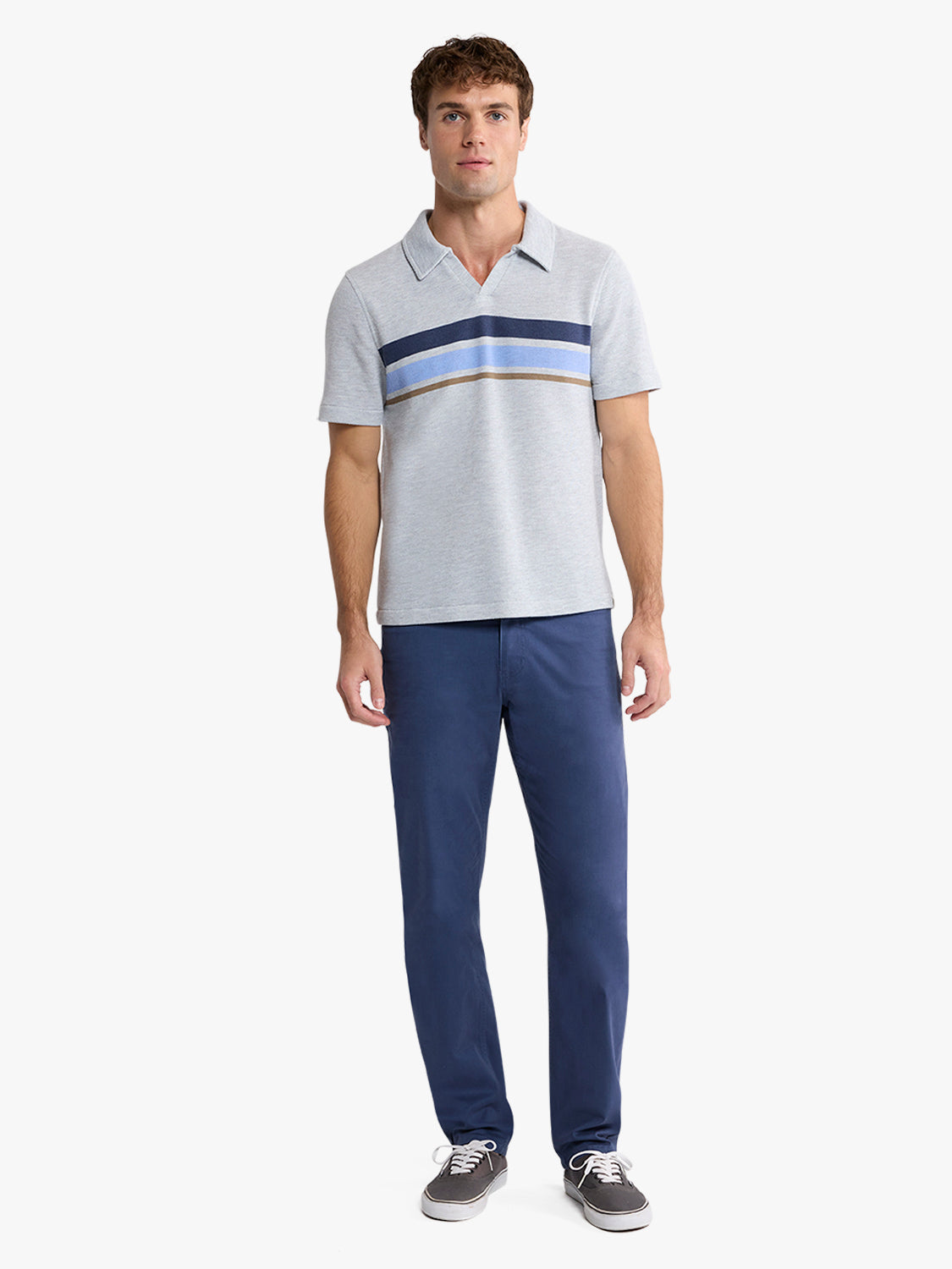 Tailwind Polo | Heather Grey