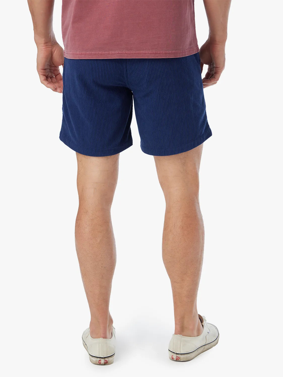 Wilder Stretch Corduroy Short | Navy