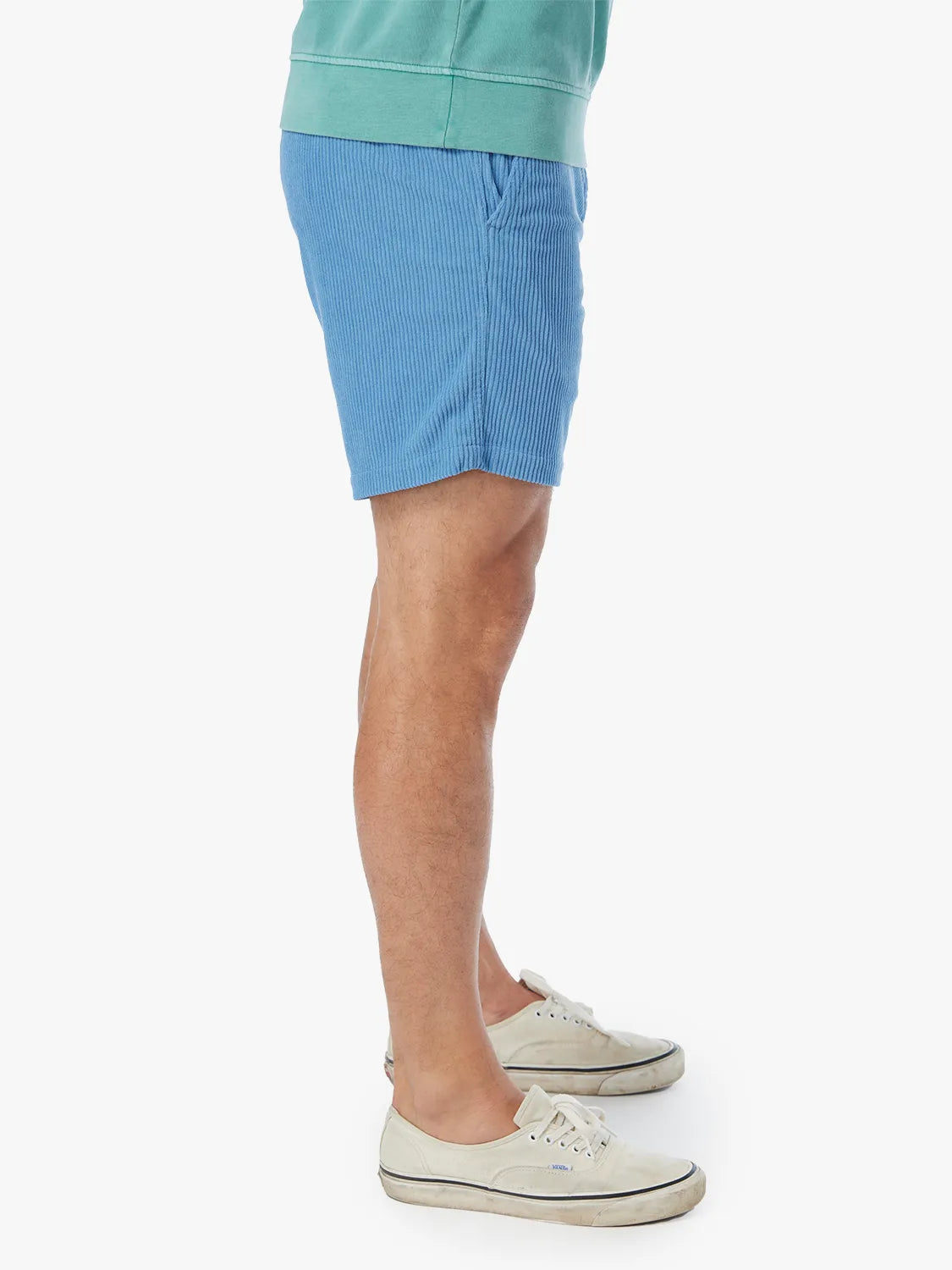 Wilder Stretch Corduroy Short | Denim Blue