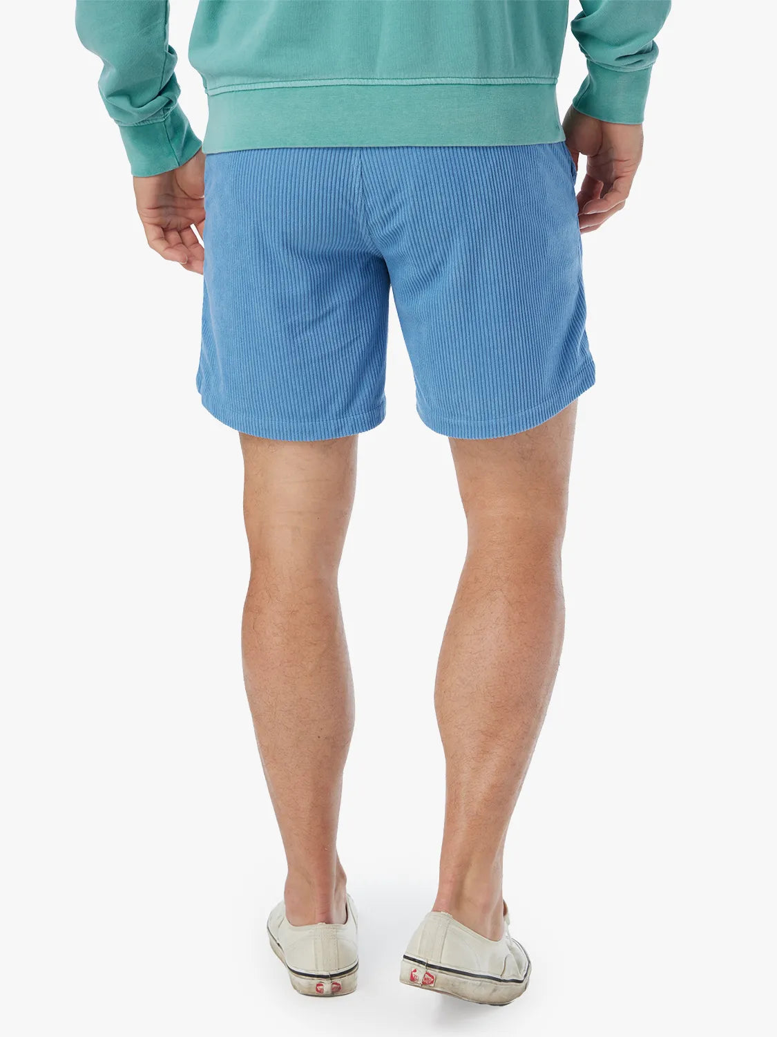 Wilder Stretch Corduroy Short | Denim Blue