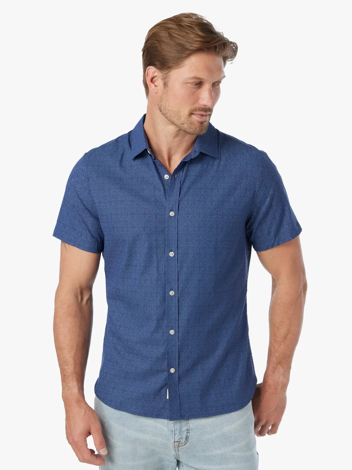 Windward Shirt | Navy Shibori