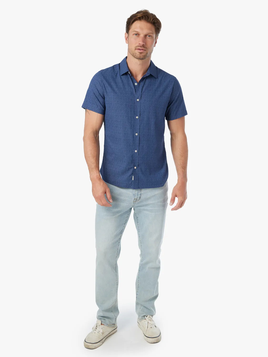 Windward Shirt | Navy Shibori