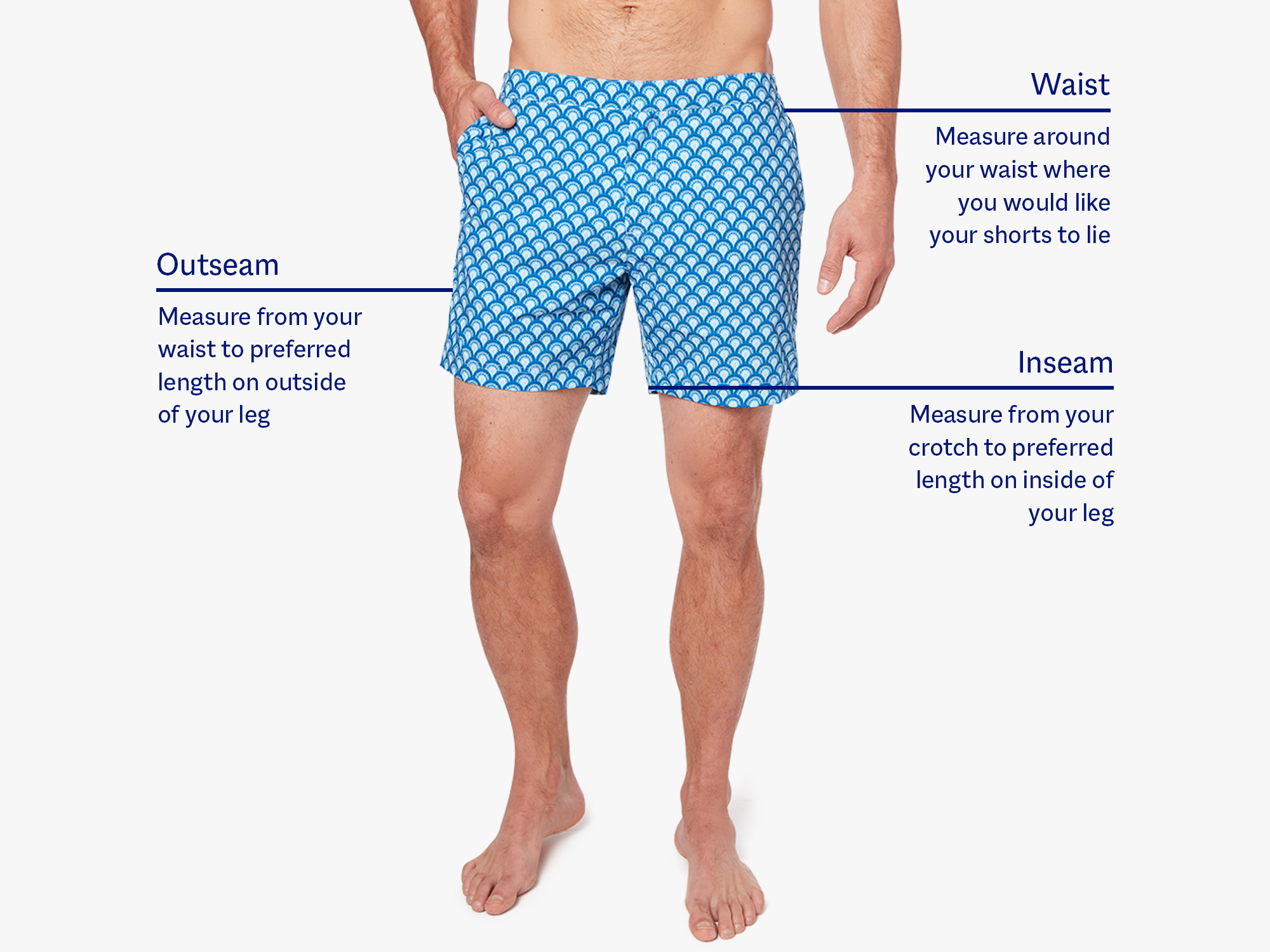 Mens swim trunks 8 2025 inch inseam