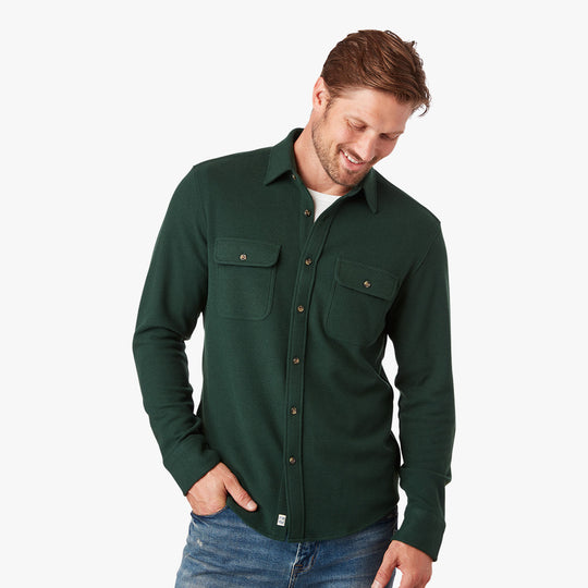 The Ultra-Stretch Dunewood Flannel - pine-dunewood-flannel