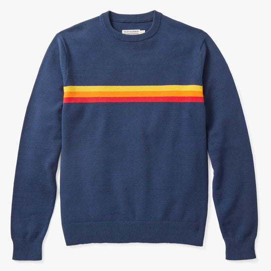 The Robinson Sweater - sunset-stripe-robinson-sweater