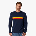 Thumbnail 2 of The Robinson Sweater - sunset-stripe-robinson-sweater