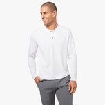 Thumbnail 3 of The SeaBreeze Henley - white-henley
