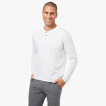 Thumbnail 5 of The SeaBreeze Henley - white-henley