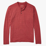 Thumbnail 1 of The SeaBreeze Henley - washed-red-henley