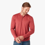 Thumbnail 7 of The SeaBreeze Henley - washed-red-henley