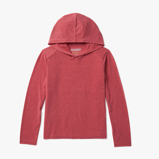 Kids SeaBreeze Hoodie - red-kids-seabreeze-hoodie