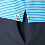 Thumbnail 5 of The Midway Polo - turquoise-golf-stripe-midway-polo
