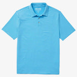 Thumbnail 1 of The Midway Polo - turquoise-golf-stripe-midway-polo