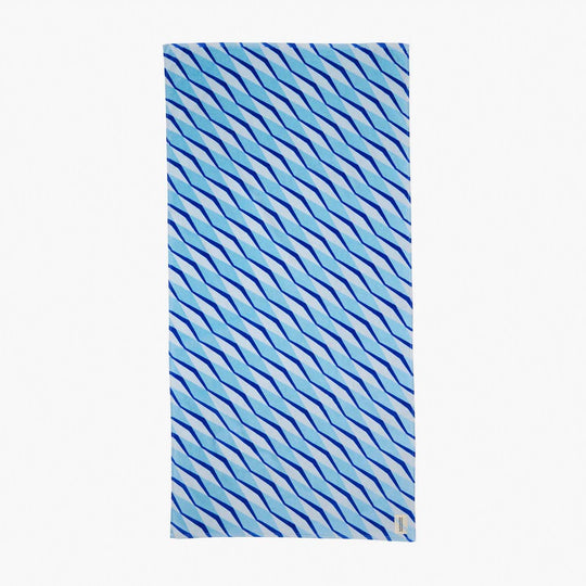 The FH Organic Beach Towel - blue-seabay-beach-towel