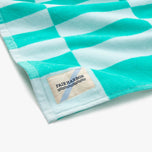 Thumbnail 2 of The FH Organic Beach Towel - green-checker-beach-towel