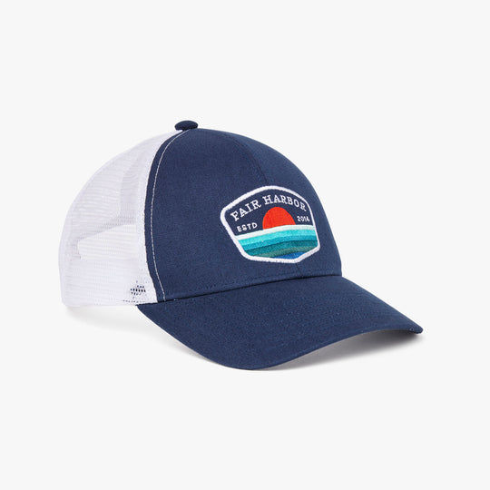 The Maritime Trucker Hat - navy-maritime-trucker-hat